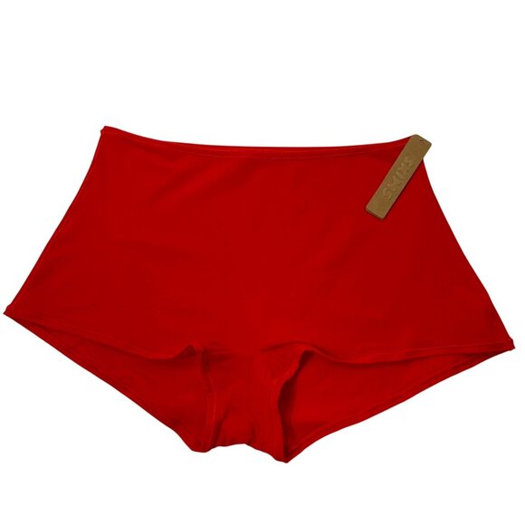 SKIMS Fits Everybody Boy Short Ruby 3X - Picture 1 of 8